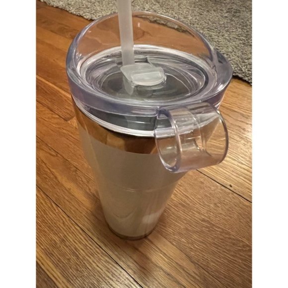 White Dunkin Donuts 24oz Travel Tumbler - Picture 3 of 5